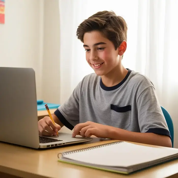 diverse group of happy students and tutors smiling, modern educational setting