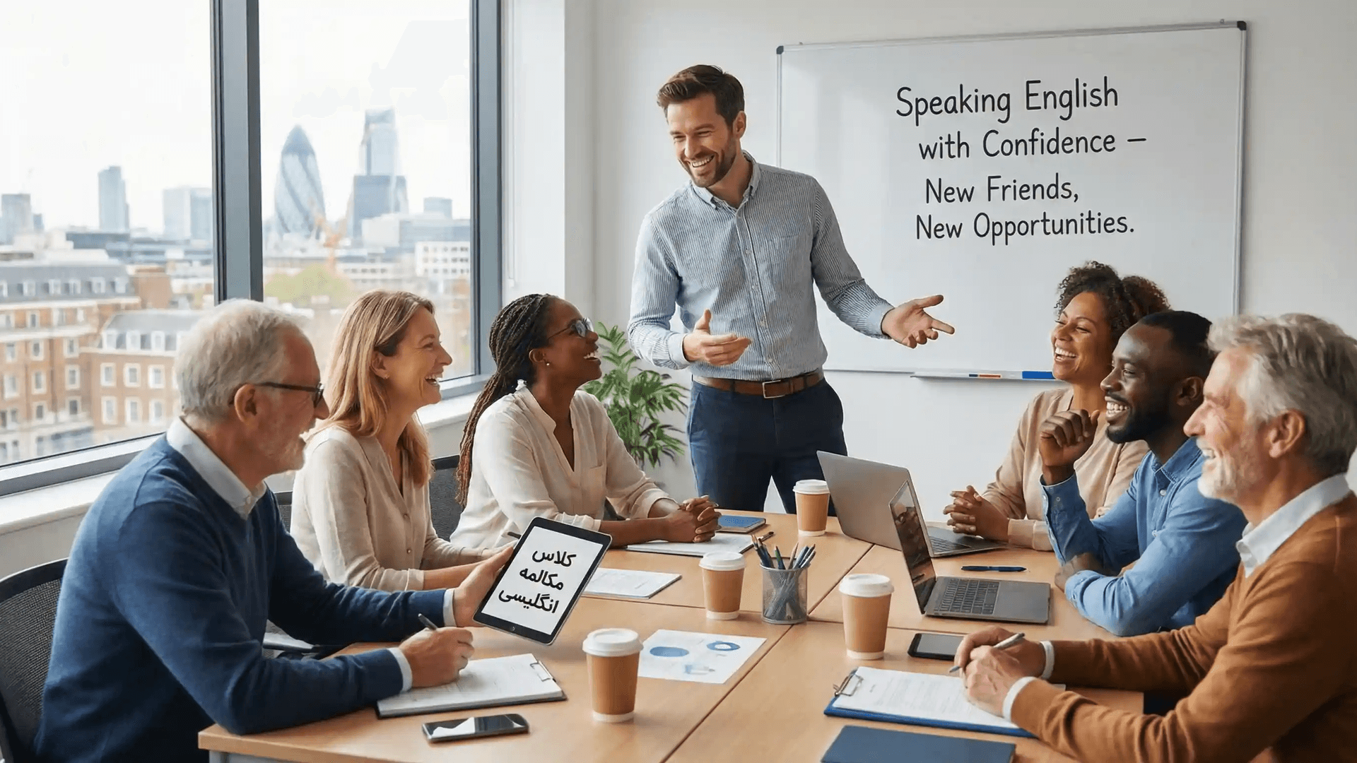 بهترین کلاس مکالمه انگلیسی برای فارسیزبانان